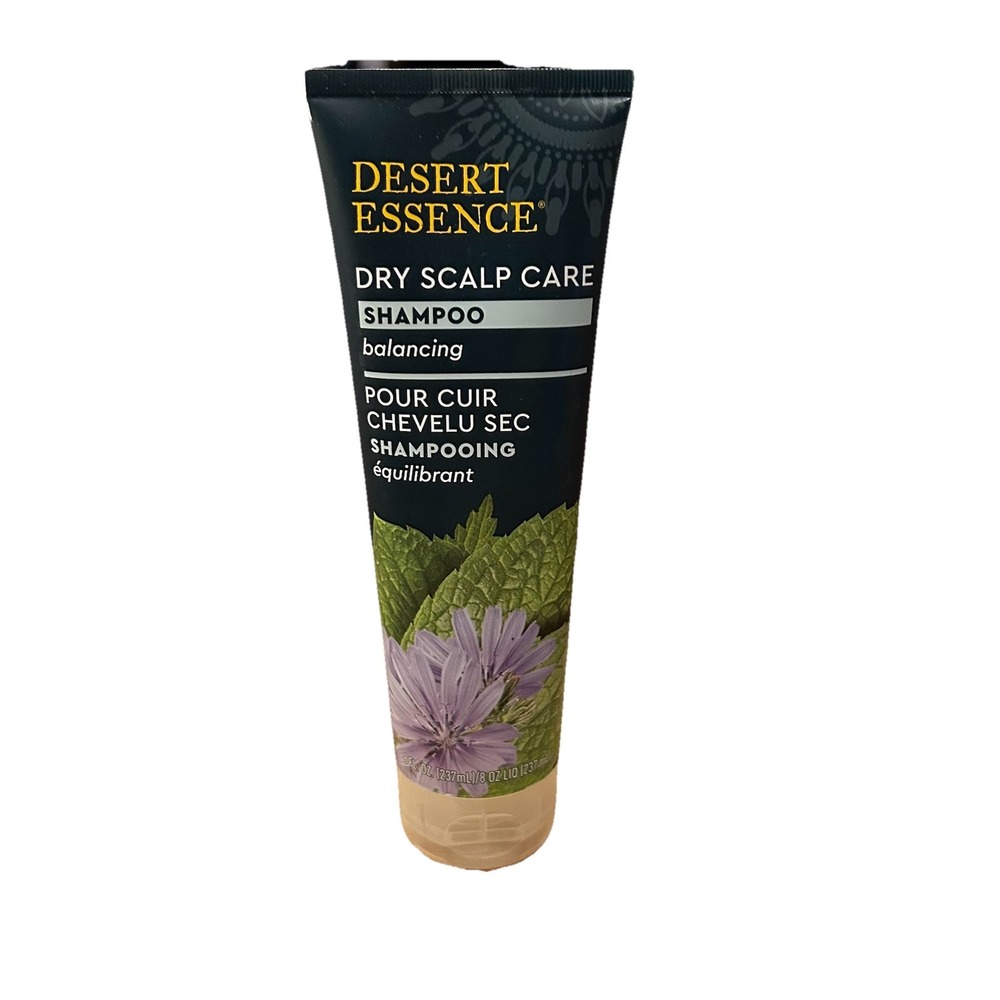 Desert Essence‎ Dry Scalp Care Shampoo Balancing 8 fl oz Hydrating Vegan Formula